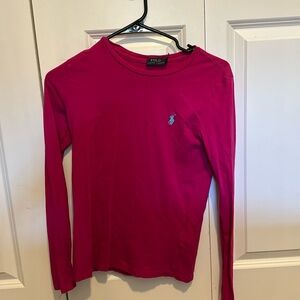 Polo Ralph Lauren long sleeve pink size shirt excellent condition